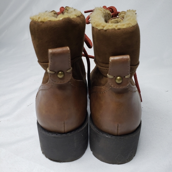 Indigo Rd Women's Combat Lug Sole Boots - Picture 3 of 8